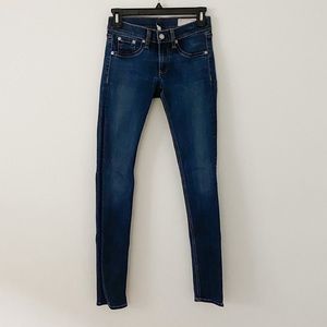 Rag & Bone low rise skinny jeans
